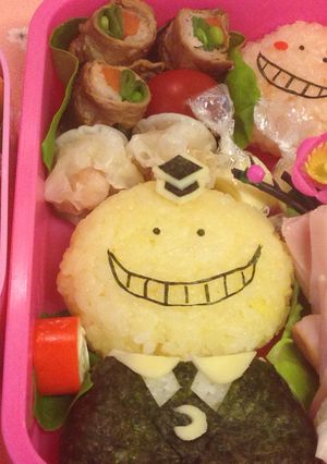 キャラ弁♡暗殺教室の殺せんせー弁当!-レシピのメイン写真