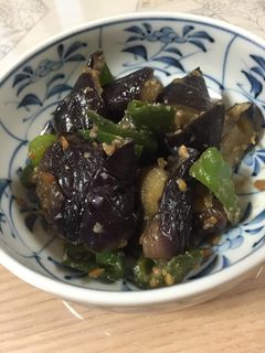 なすびとピーマンの甘味噌炒め-レシピのメイン写真