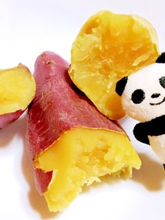 オーブンで簡単!ホクホクの焼き芋!-レシピのメイン写真