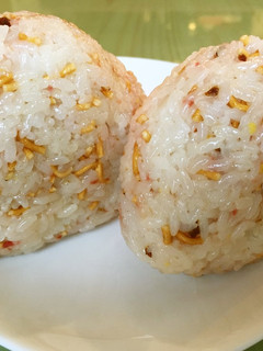 ☆ごま油香る ベビスタすき焼きおにぎり-レシピのメイン写真