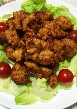 うちの秘伝の唐揚げ☆〇〇〇でジューシー！-レシピのメイン写真