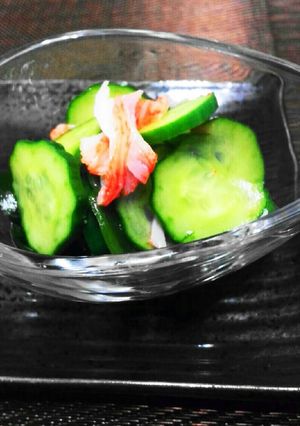 作り置き☆酸味マイルド胡瓜のだし酢漬-レシピのメイン写真
