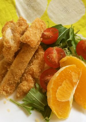 【鶏むね肉】カリッとヘルシー鶏カツ-レシピのメイン写真