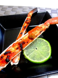 蟹の雲丹味噌焼き-レシピのメイン写真