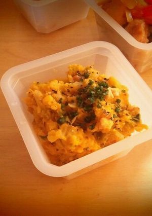 デリ風かぼちゃサラダ　おつまみ&お弁当-レシピのメイン写真