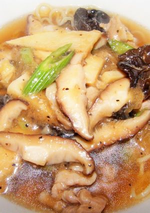 茸、筍ラーメン-レシピのメイン写真