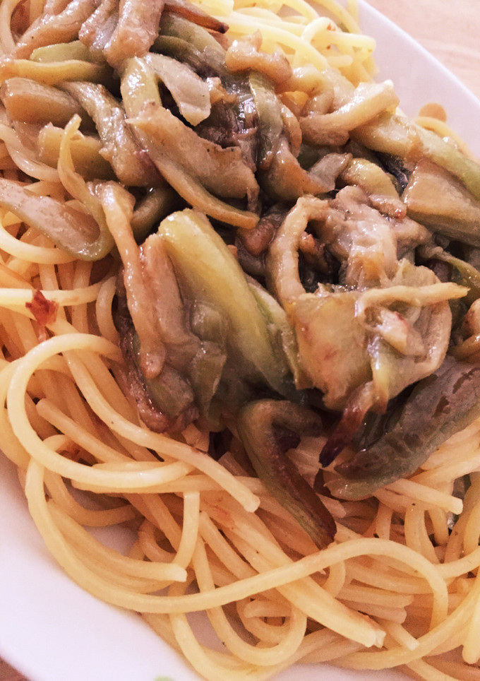 簡単！ナスの和風パスタ-レシピのメイン写真
