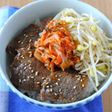 焼き肉とナムルのプチ丼