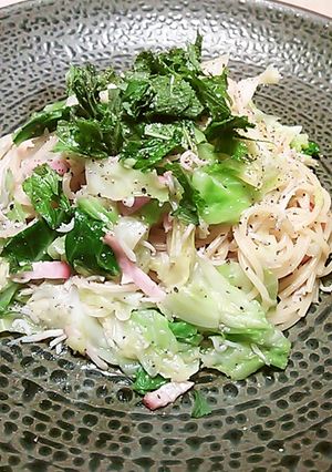 春キャベツしらすパスタ-レシピのメイン写真