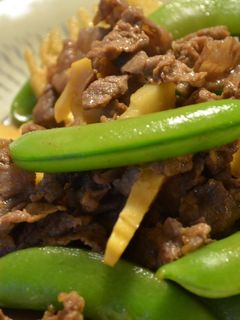 春の旬☆牛肉とたけのこの炒め物-レシピのメイン写真