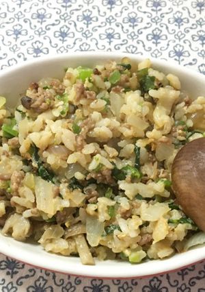 子どもと食べたい野菜たっぷり炒飯-レシピのメイン写真