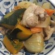 かぼちゃで肉じゃが? いえ 肉ぼちゃ