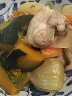 かぼちゃで肉じゃが? いえ 肉ぼちゃ-レシピのメイン写真