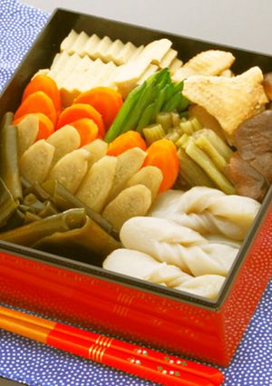 【雫石の伝統料理】重っ子料理（煮しめ）-レシピのメイン写真