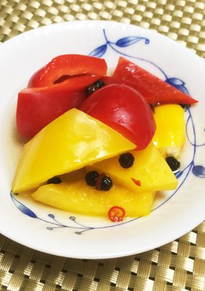 パプリカの甘酢つけ-レシピのメイン写真