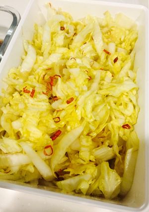 酵素シロップで！辣白菜（ラーパーツァイ）-レシピのメイン写真