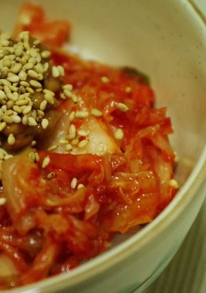 【簡単夜食】納豆キムチご飯【ちょい足し】-レシピのメイン写真