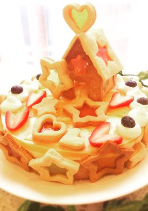 お菓子の家のシャルロットケーキ-レシピのメイン写真