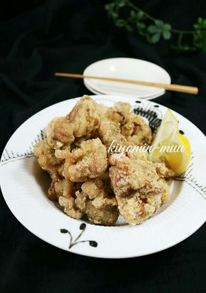 塩ワサビ唐揚げ☆青海苔風味♪お弁当にも！-レシピのメイン写真