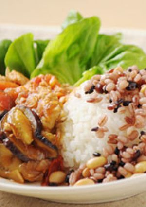 雑穀ごはんのワンプレートランチ-レシピのメイン写真