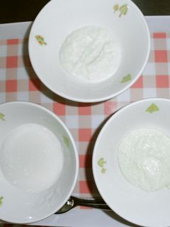 *離乳食前期*すり流し(魚・豆腐)・かゆ-レシピのメイン写真