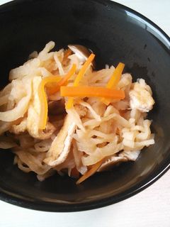 ぶなしめじ入り切り干し大根の煮物-レシピのメイン写真