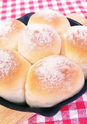 スキレットでふーわふわぱん-レシピのメイン写真