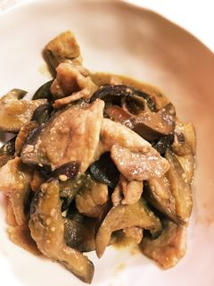 ナスと豚肉の味噌炒め-レシピのメイン写真