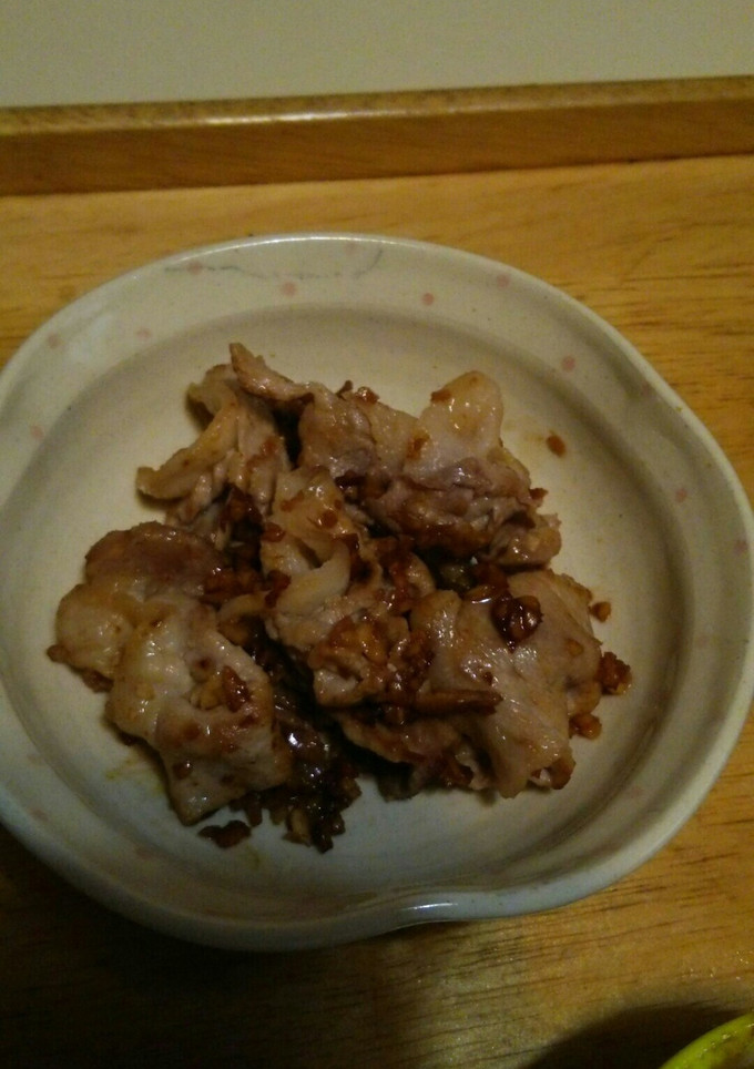今話題の黒酢生姜で生姜焼き-レシピのメイン写真