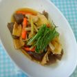 生姜が効いてる!レンジdeこんにゃく煮♪