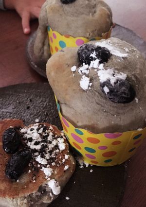 胡麻豆腐でモッチリカップケーキ&HK♡-レシピのメイン写真