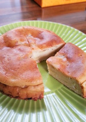 簡単で美味しいバナナチーズケーキ♪-レシピのメイン写真