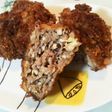 時短!キャベツと挽き肉でメンチカツ!