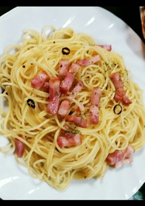 激ウマ♡ベーコンのペペロンチーノ-レシピのメイン写真