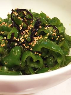 居酒屋メニュー再現!ピーマンの塩昆布炒め-レシピのメイン写真