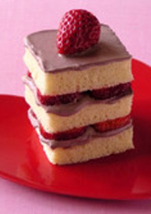 ヘルシースクエアチョコケーキ-レシピのメイン写真