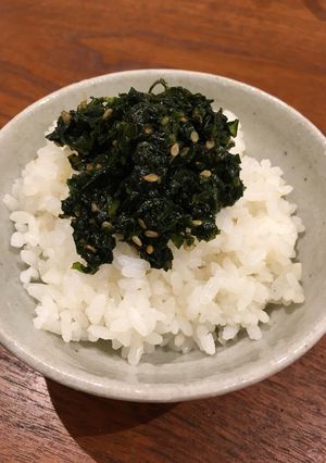 子供も食べれる☆ふきの葉ゴマ炒め-レシピのメイン写真
