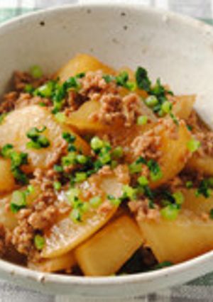 大根のそぼろ煮-レシピのメイン写真
