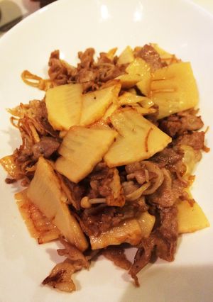 筍と豚肉のバターしょうゆ-レシピのメイン写真