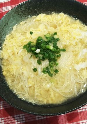 あったかにゅうめん-レシピのメイン写真