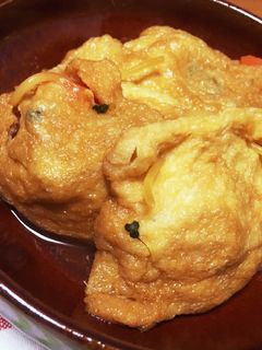 お母さんの味♡野菜の油揚げの巾着-レシピのメイン写真