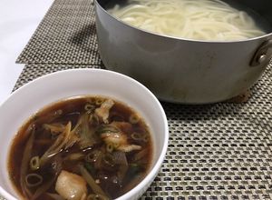 釜揚げうどん、ざるうどんに！簡単つけ汁-レシピのメイン写真