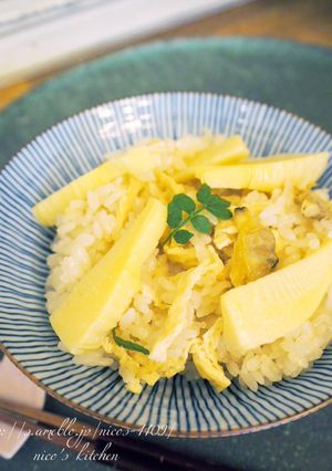 お弁当にも☆竹の子とアサリの炊き込みご飯-レシピのメイン写真