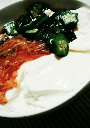 ネバネバとろ～り豆腐-レシピのメイン写真