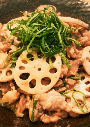 豚肉とレンコンの味噌炒め-レシピのメイン写真