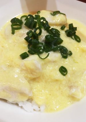 ふわふわとろり*たまごあんかけ鶏親子丼-レシピのメイン写真