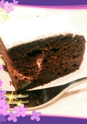 超簡単♪HMと豆腐でしっとりチョコケーキ-レシピのメイン写真