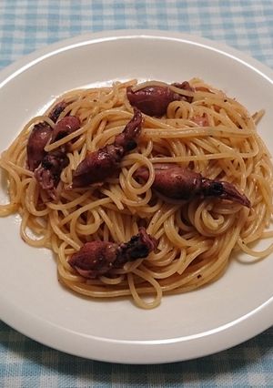 ホタルイカのペペロンチーノ-レシピのメイン写真