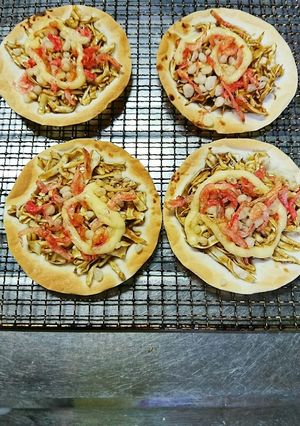餃子の皮でパリパリお好み焼き風-レシピのメイン写真