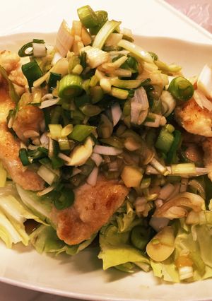 簡単♡鶏胸肉の柔らか油淋鶏風-レシピのメイン写真